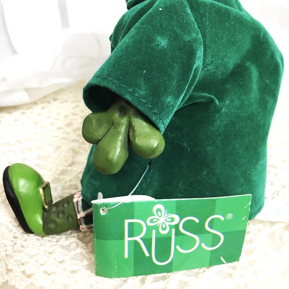 RUSS Leap-Rechaun St Patrick  Leprechaun Frog Toy VTG Collectible - Picture 6 of 11